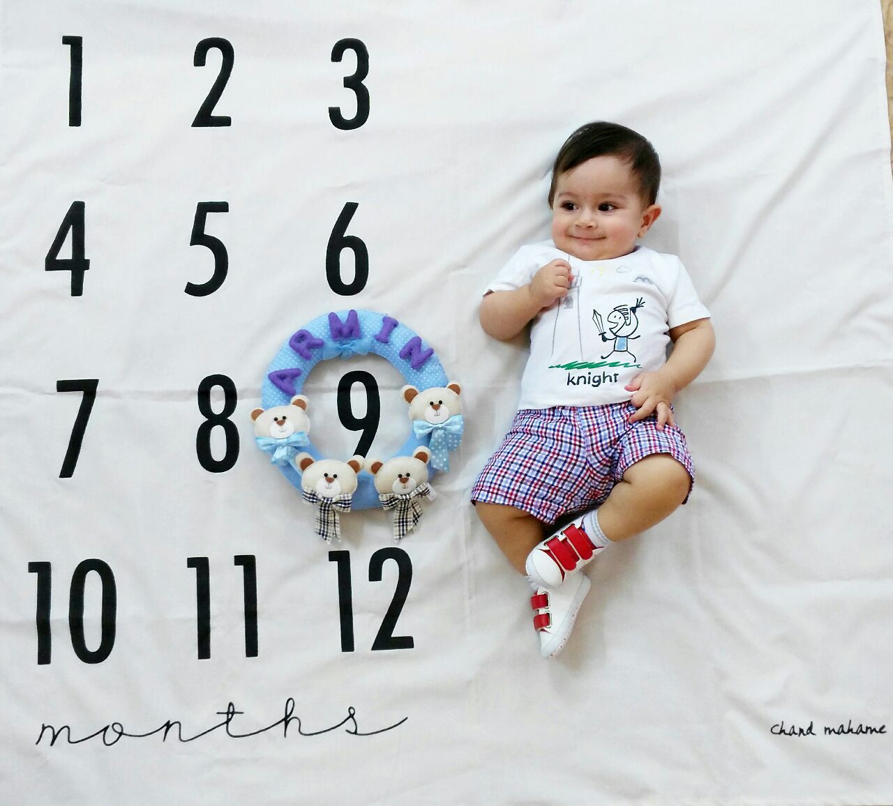 نه ماهگی نوزاد هیراد پورعسگری