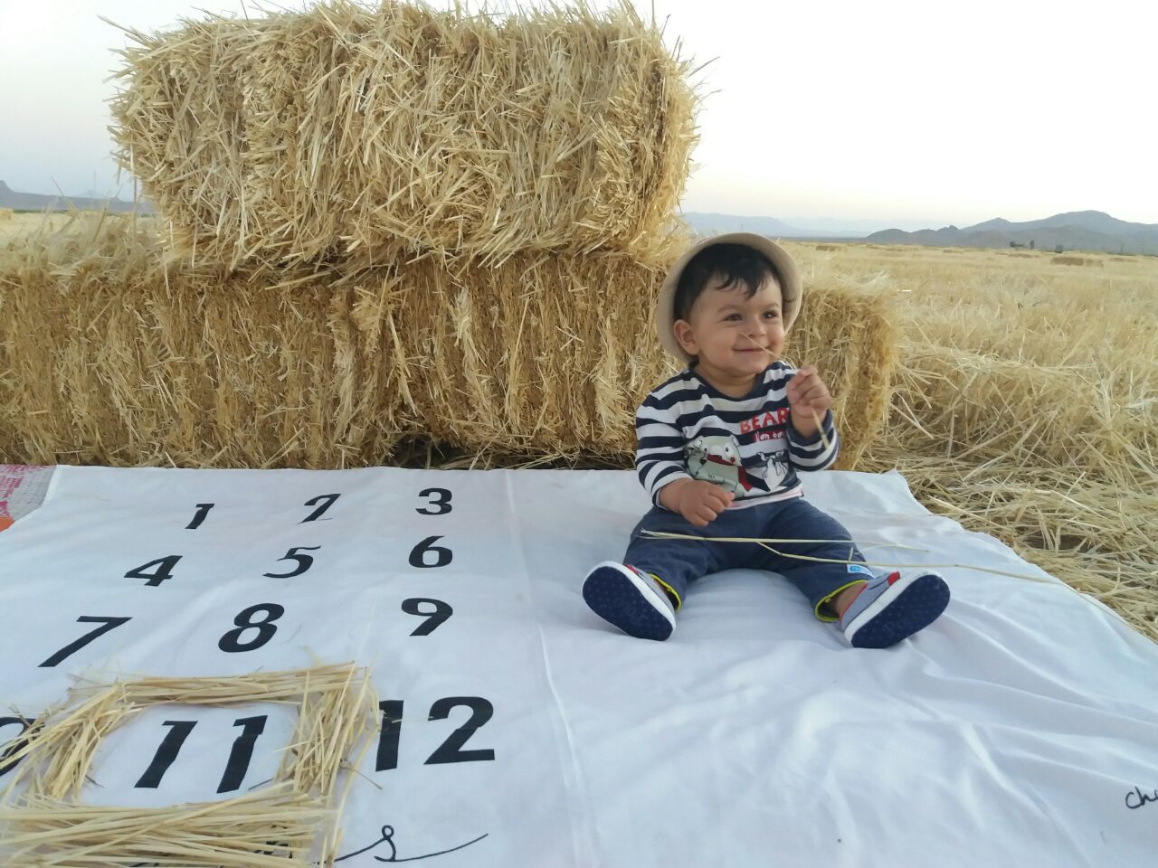 تم عکس تابستانی کودک هیراد پورعسگری