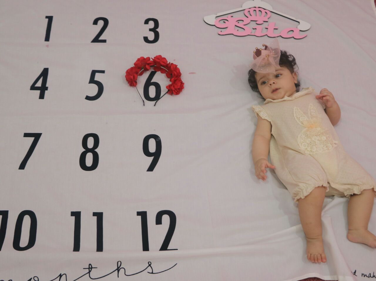 پارچه ماهگرد نوزاد طرح کلاسیک هیراد پورعسگری