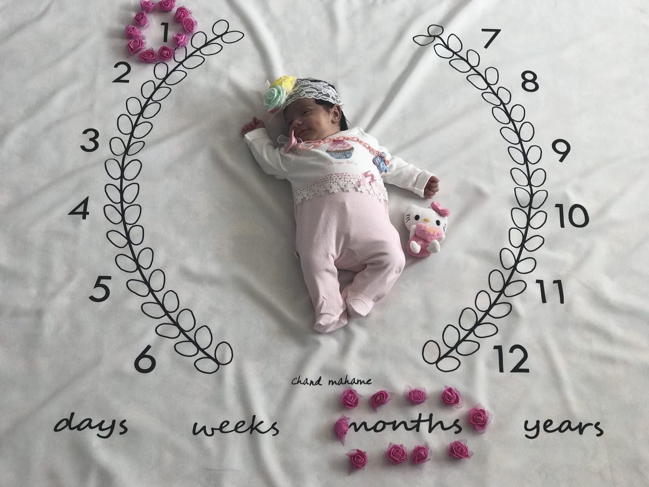 یک ماهگی نوزاد هیراد پورعسگری