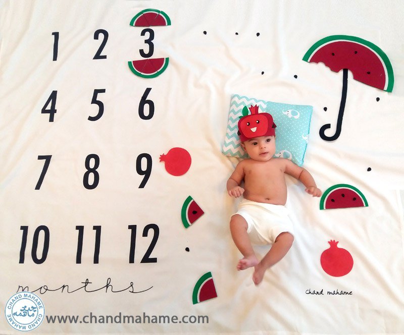 سه ماهگی نوزاد هیراد پورعسگری