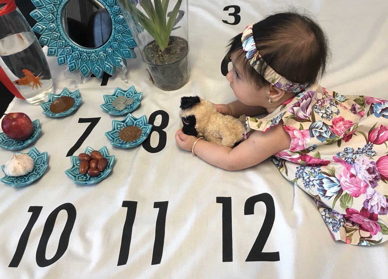 هفت ماهگی نوزاد هیراد پورعسگری