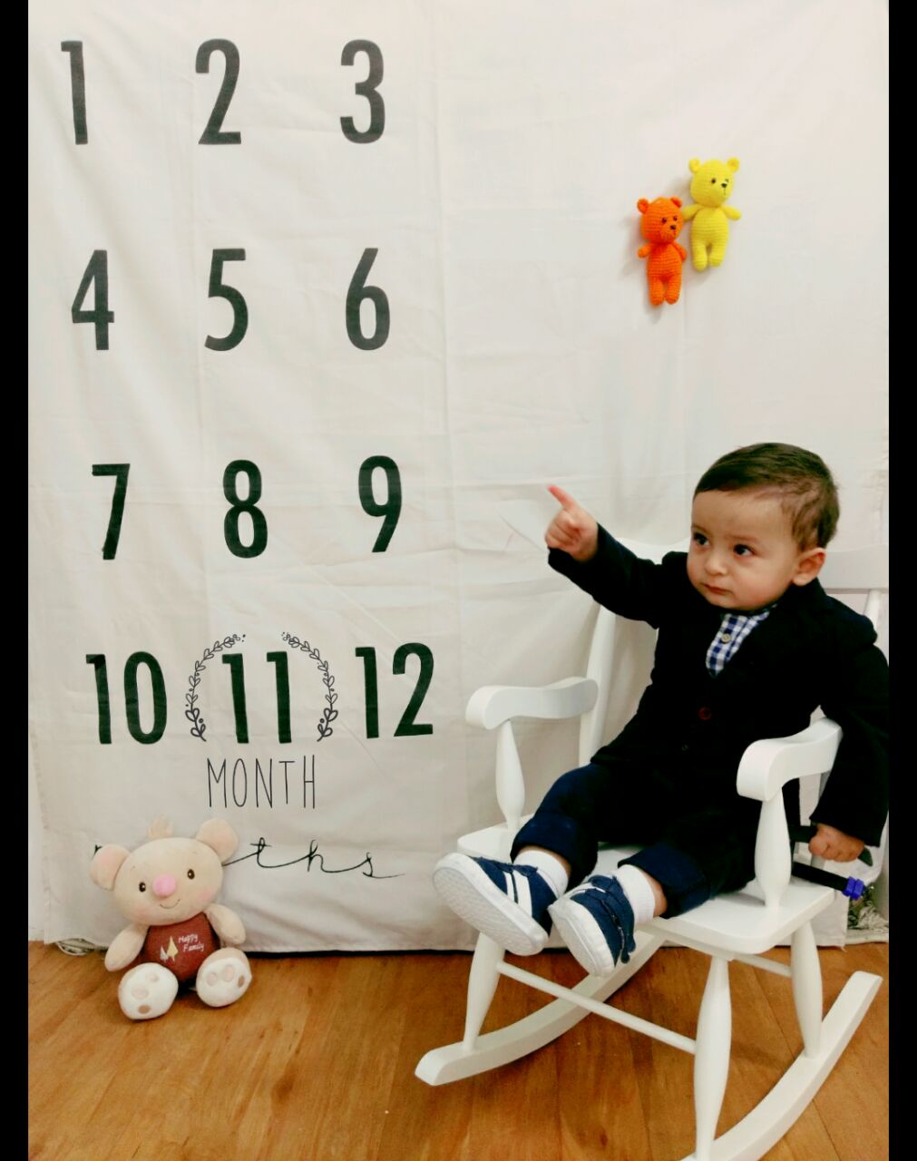 یازده ماهگی نوزاد هیراد پورعسگری