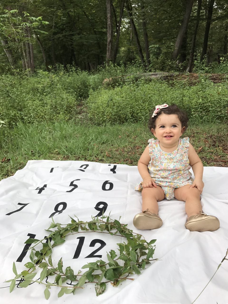 پارچه ماهگرد نوزاد طرح کلاسیک هیراد پورعسگری