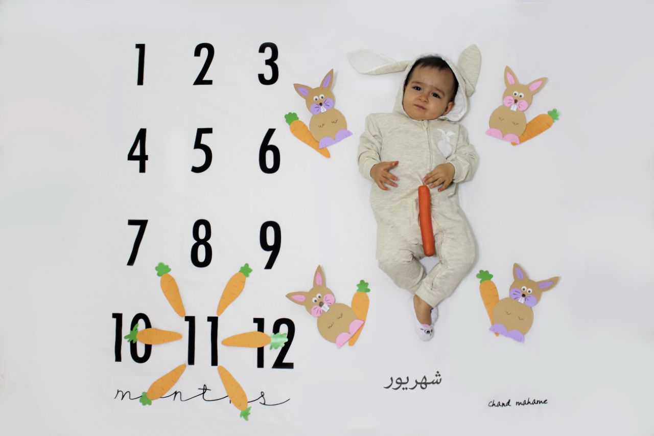 یازده ماهگی نوزاد هیراد پورعسگری