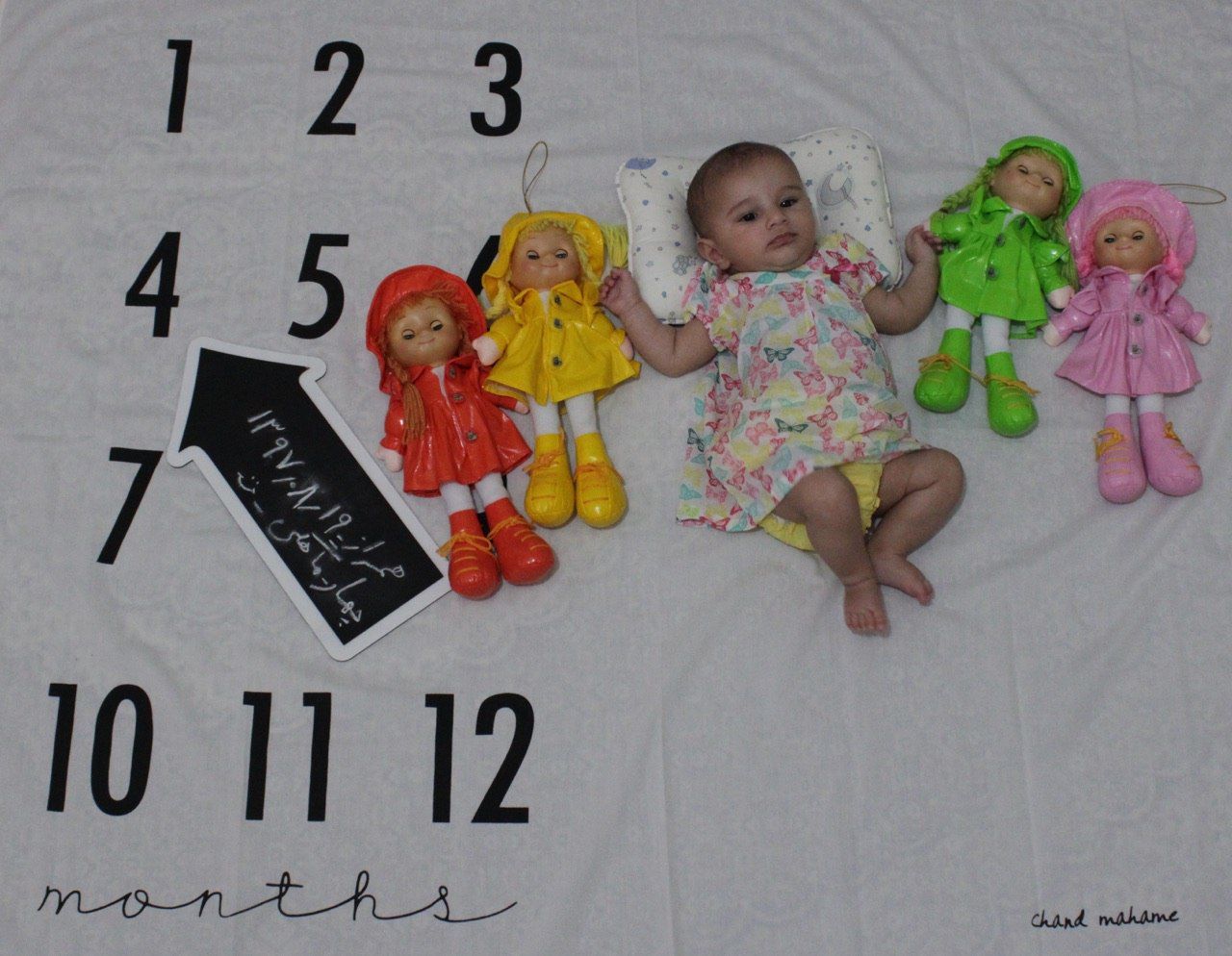 چهار ماهگی نوزاد هیراد پورعسگری