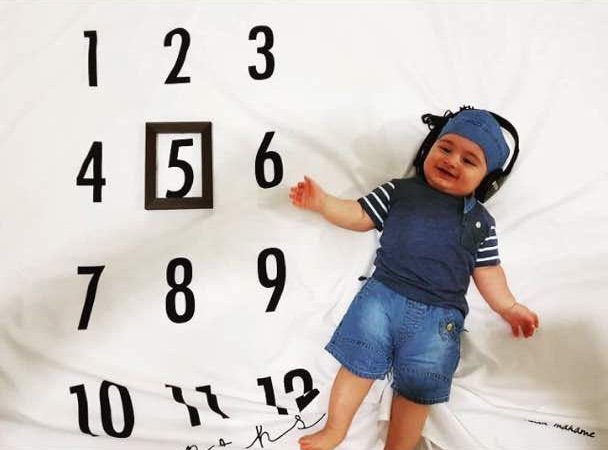 پنج ماهگی نوزاد هیراد پورعسگری