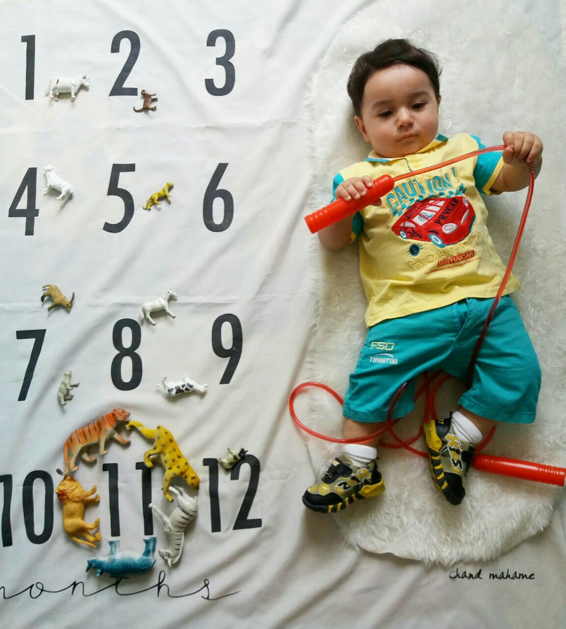 یازده ماهگی نوزاد هیراد پورعسگری