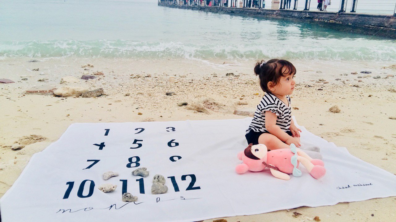 عکس نوزاد در سفر هیراد پورعسگری