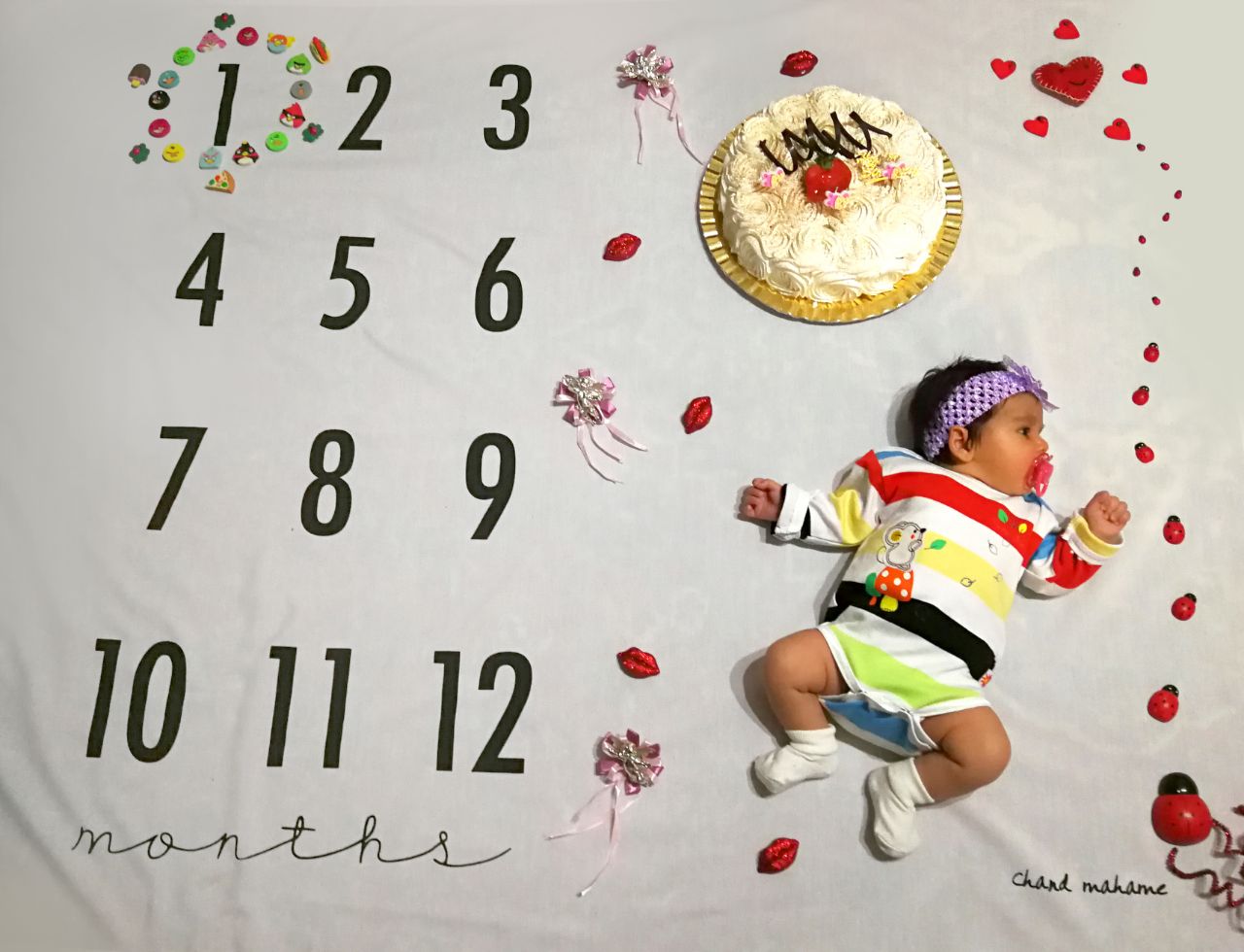 یک ماهگی نوزاد هیراد پورعسگری