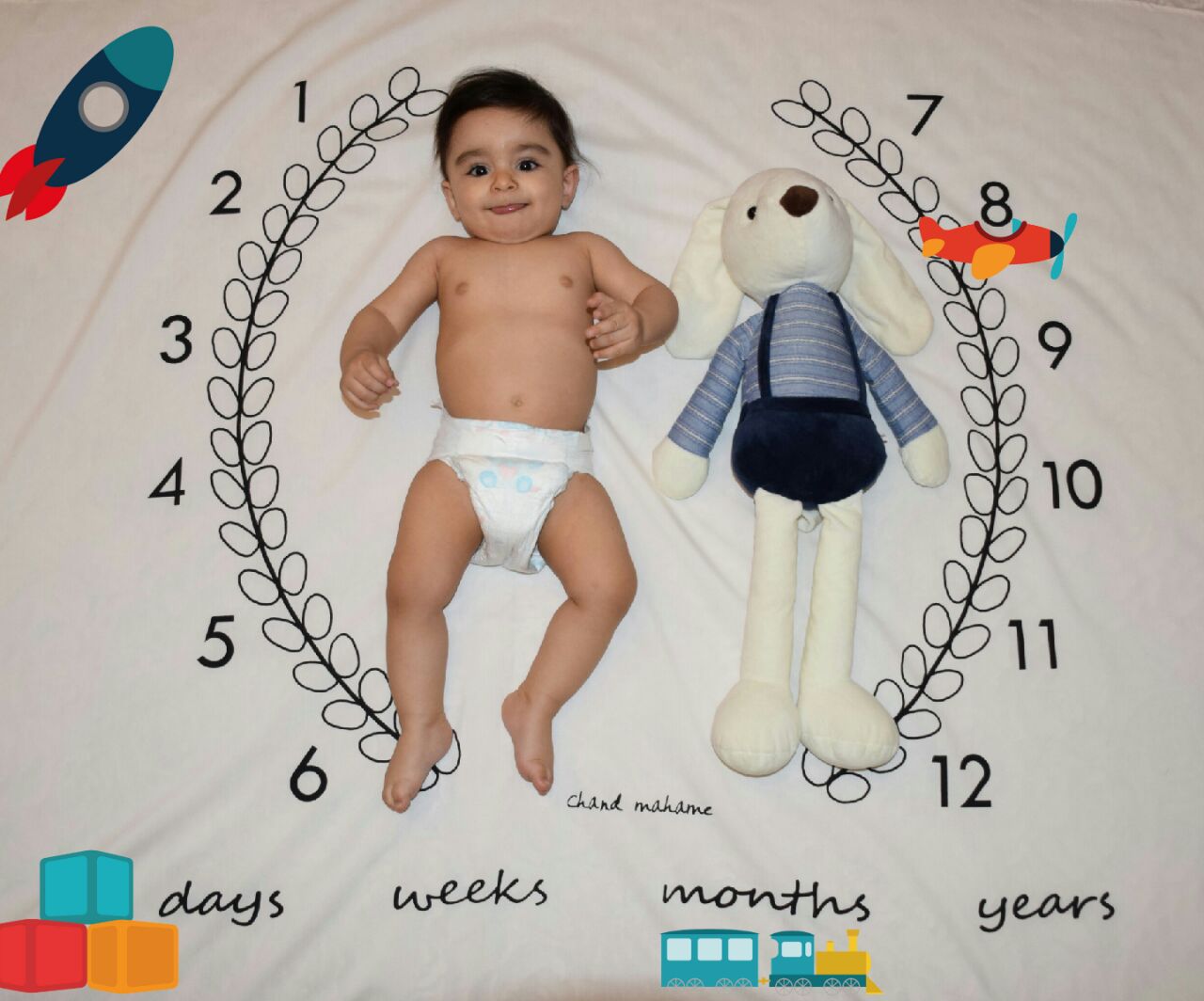 هشت ماهگی نوزاد هیراد پورعسگری