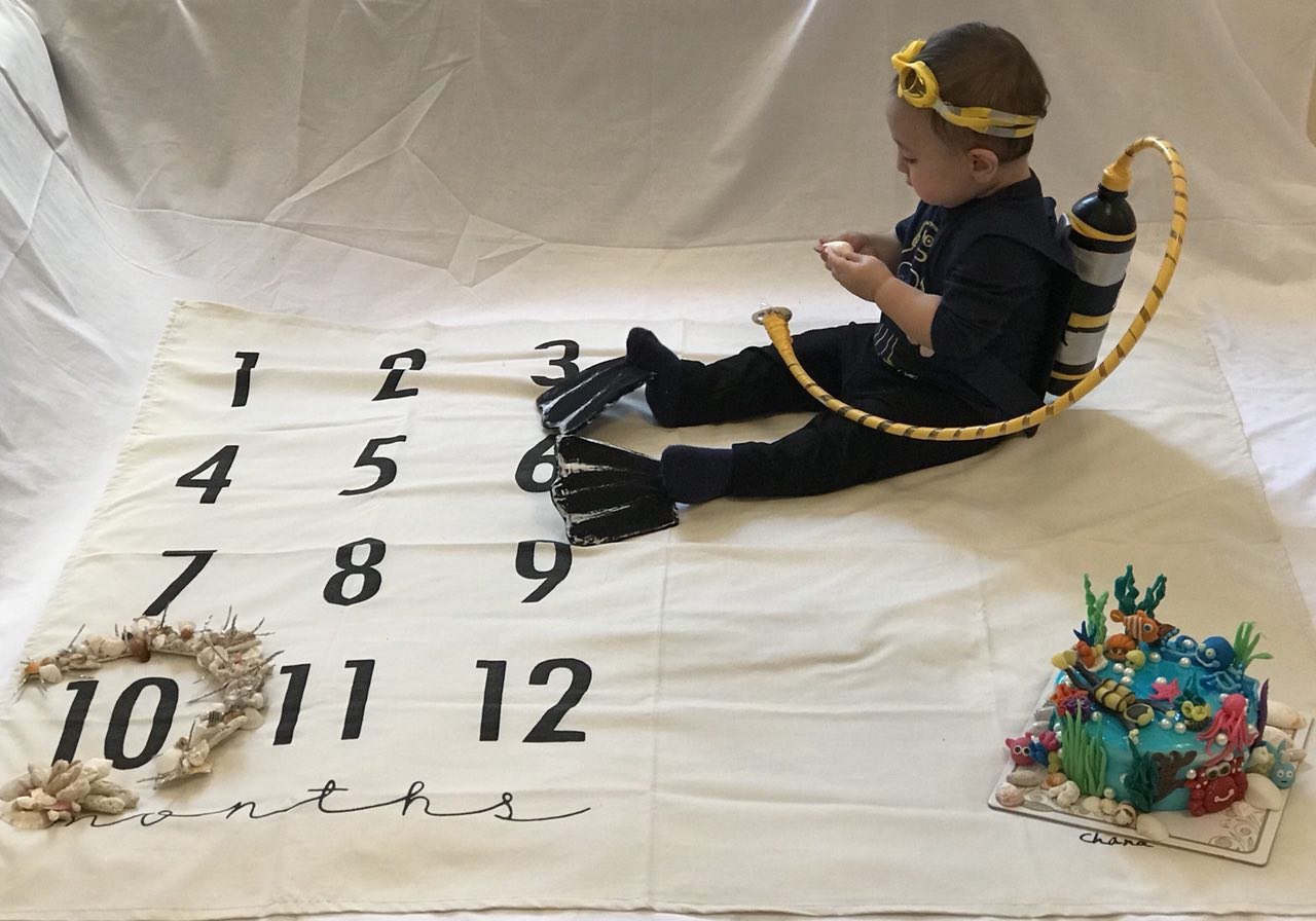 ده ماهگی نوزاد هیراد پورعسگری