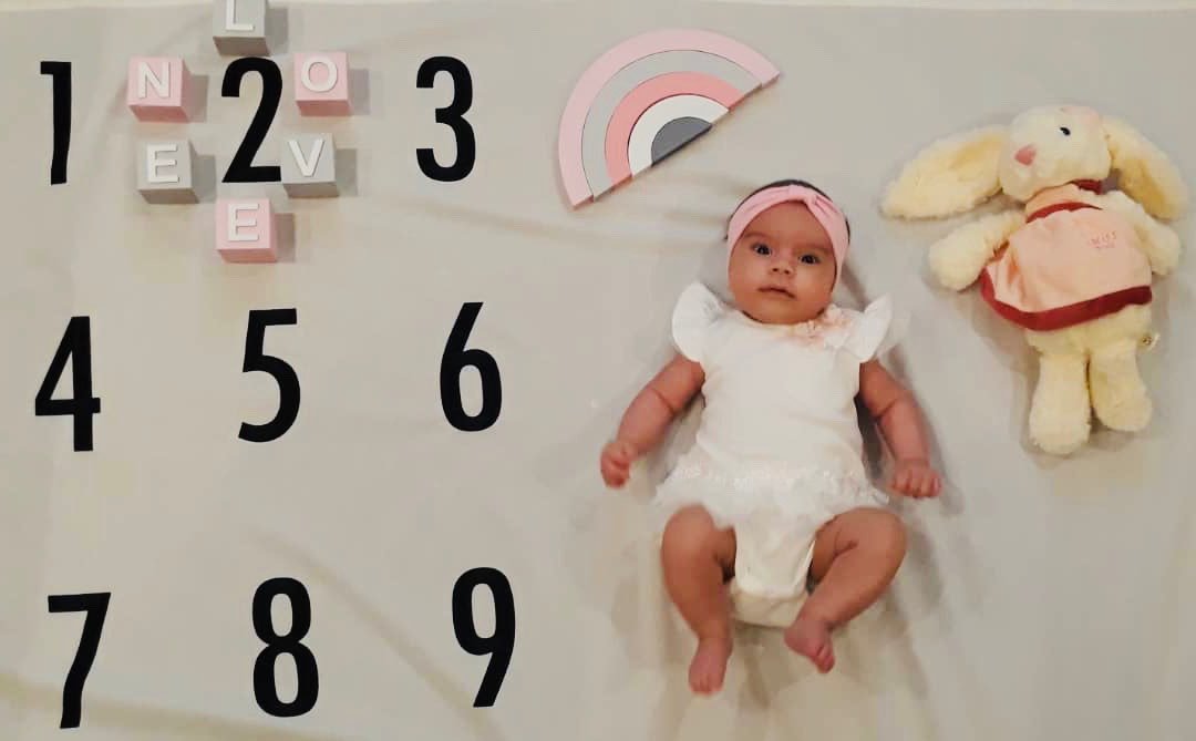 دو ماهگی نوزاد هیراد پورعسگری