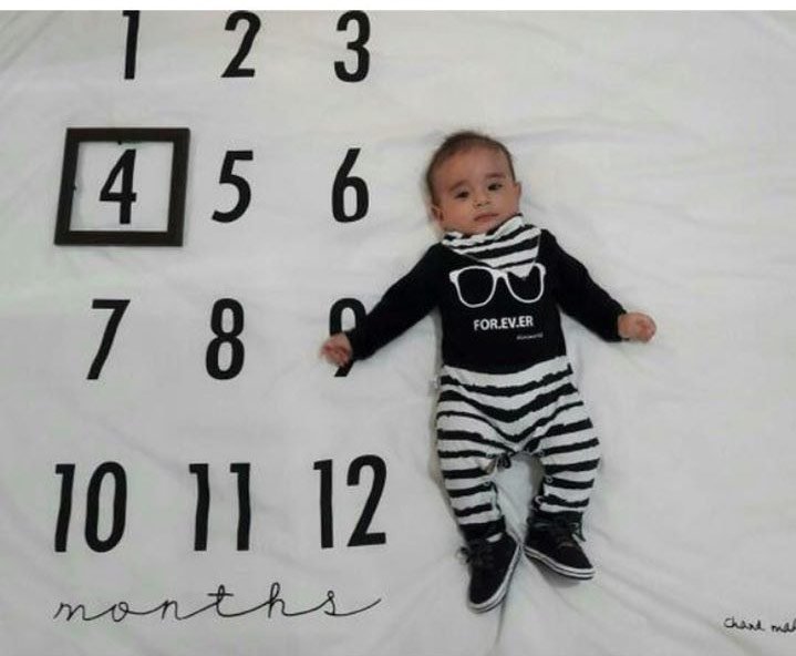 چهار ماهگی نوزاد هیراد پورعسگری