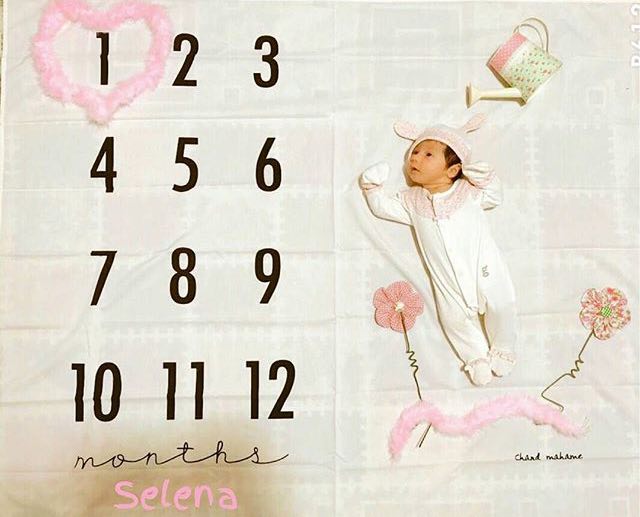 پارچه ماهگرد نوزاد طرح کلاسیک هیراد پورعسگری