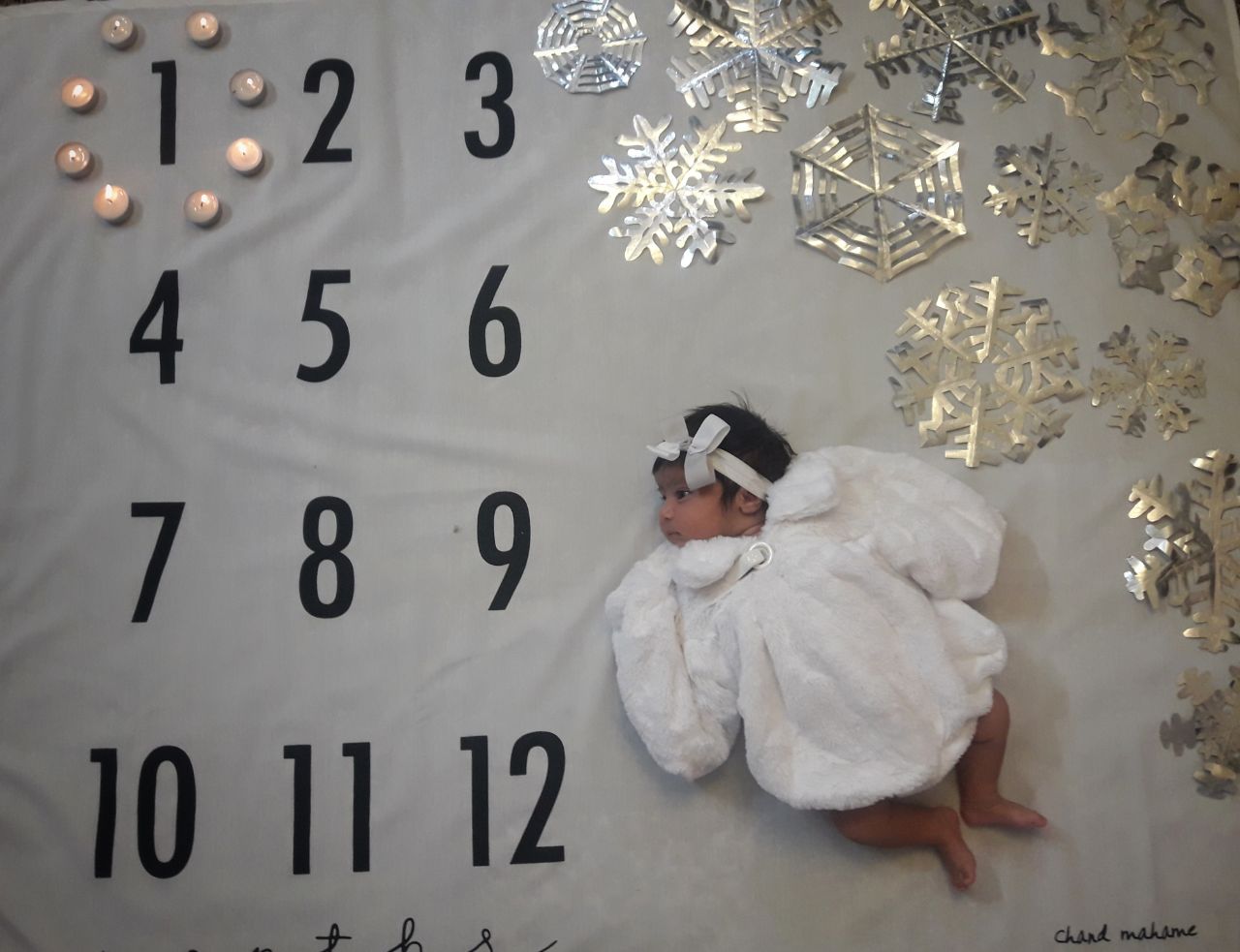 یک ماهگی نوزاد هیراد پورعسگری