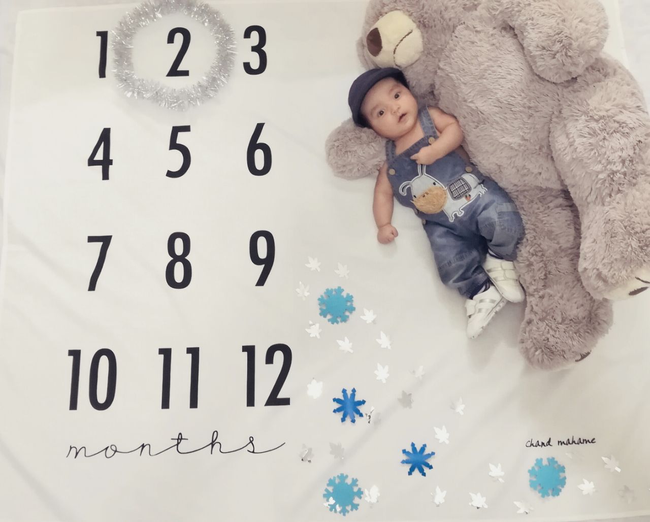 تم عکس زمستانی نوزاد هیراد پورعسگری