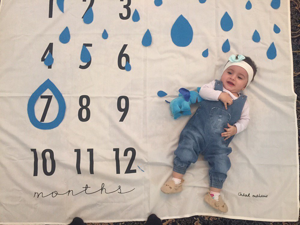 هفت ماهگی نوزاد هیراد پورعسگری