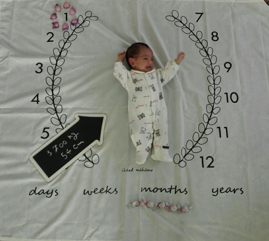 یک ماهگی نوزاد هیراد پورعسگری