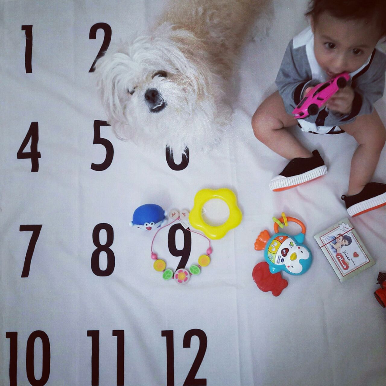 نه ماهگی نوزاد هیراد پورعسگری