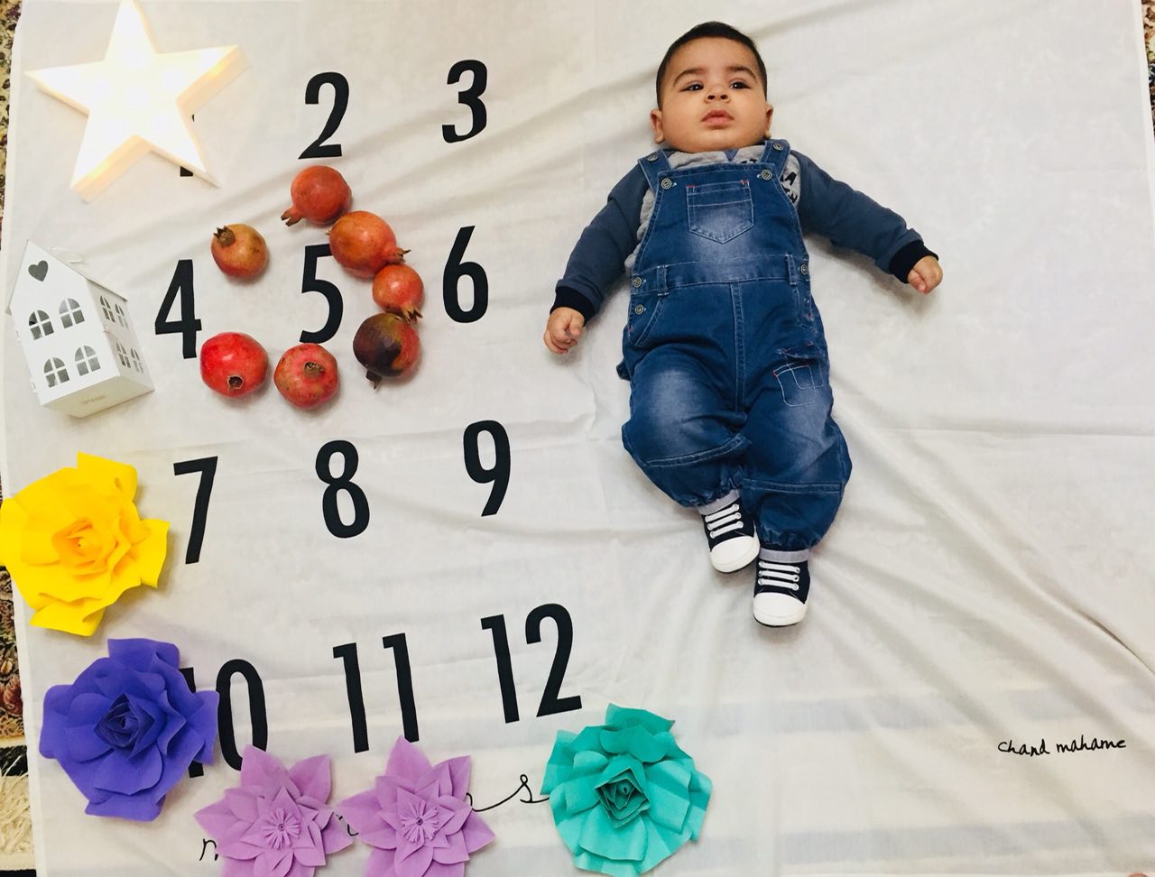 پنج ماهگی نوزاد هیراد پورعسگری