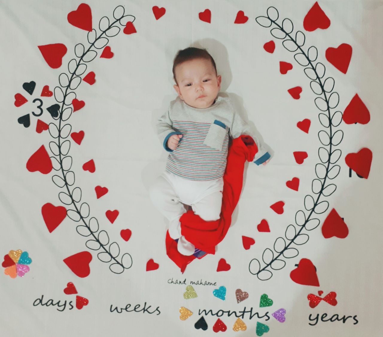 سه ماهگی نوزاد هیراد پورعسگری