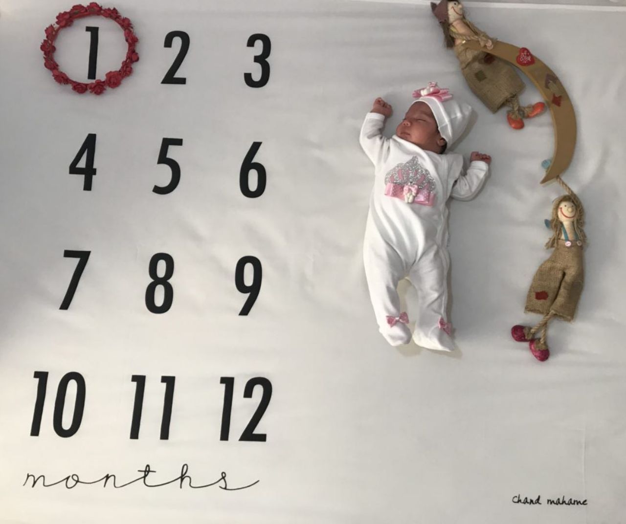 یک ماهگی نوزاد هیراد پورعسگری