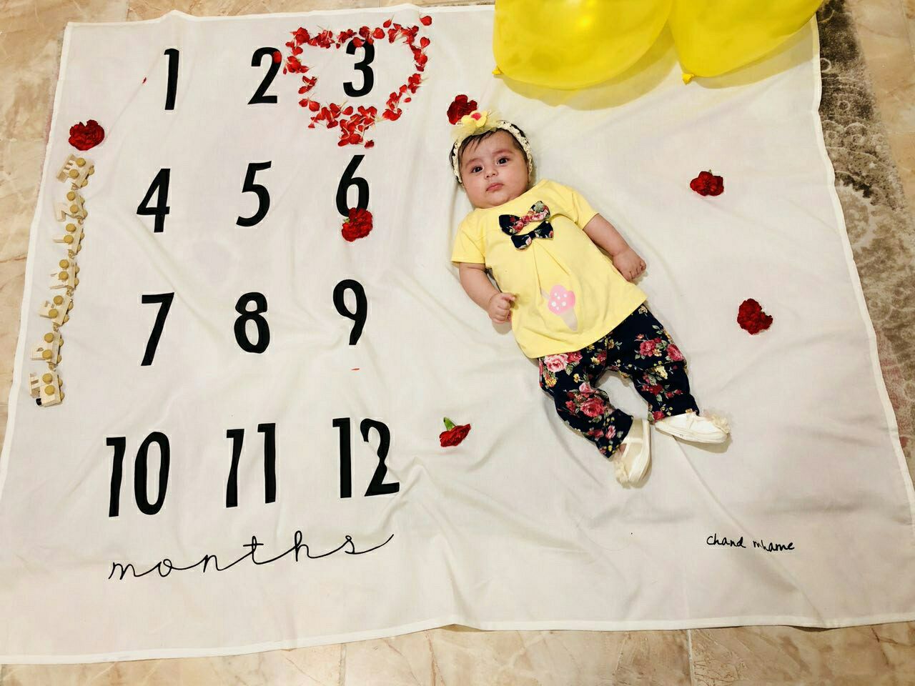 سه ماهگی نوزاد هیراد پورعسگری