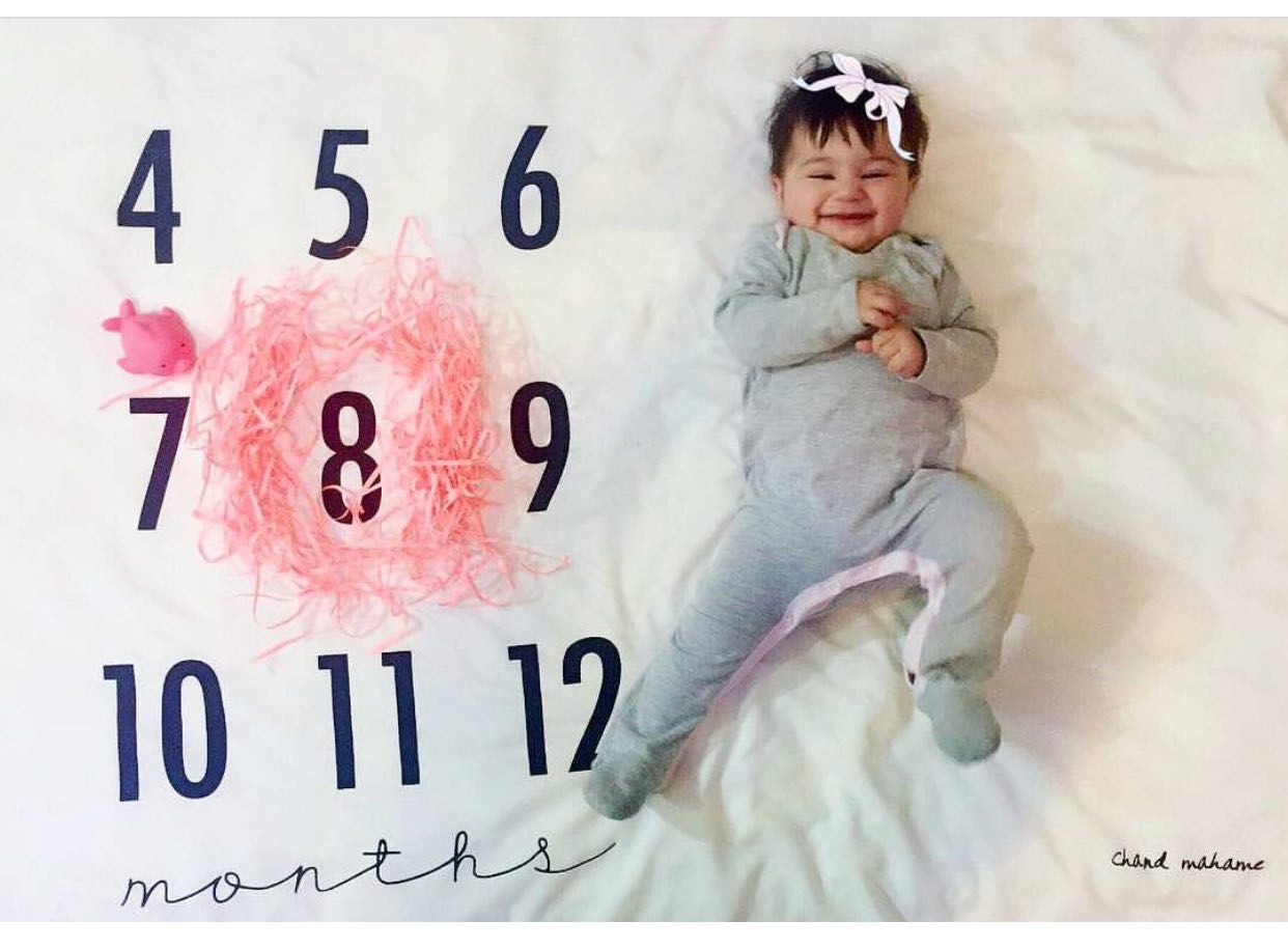 هشت ماهگی نوزاد هیراد پورعسگری