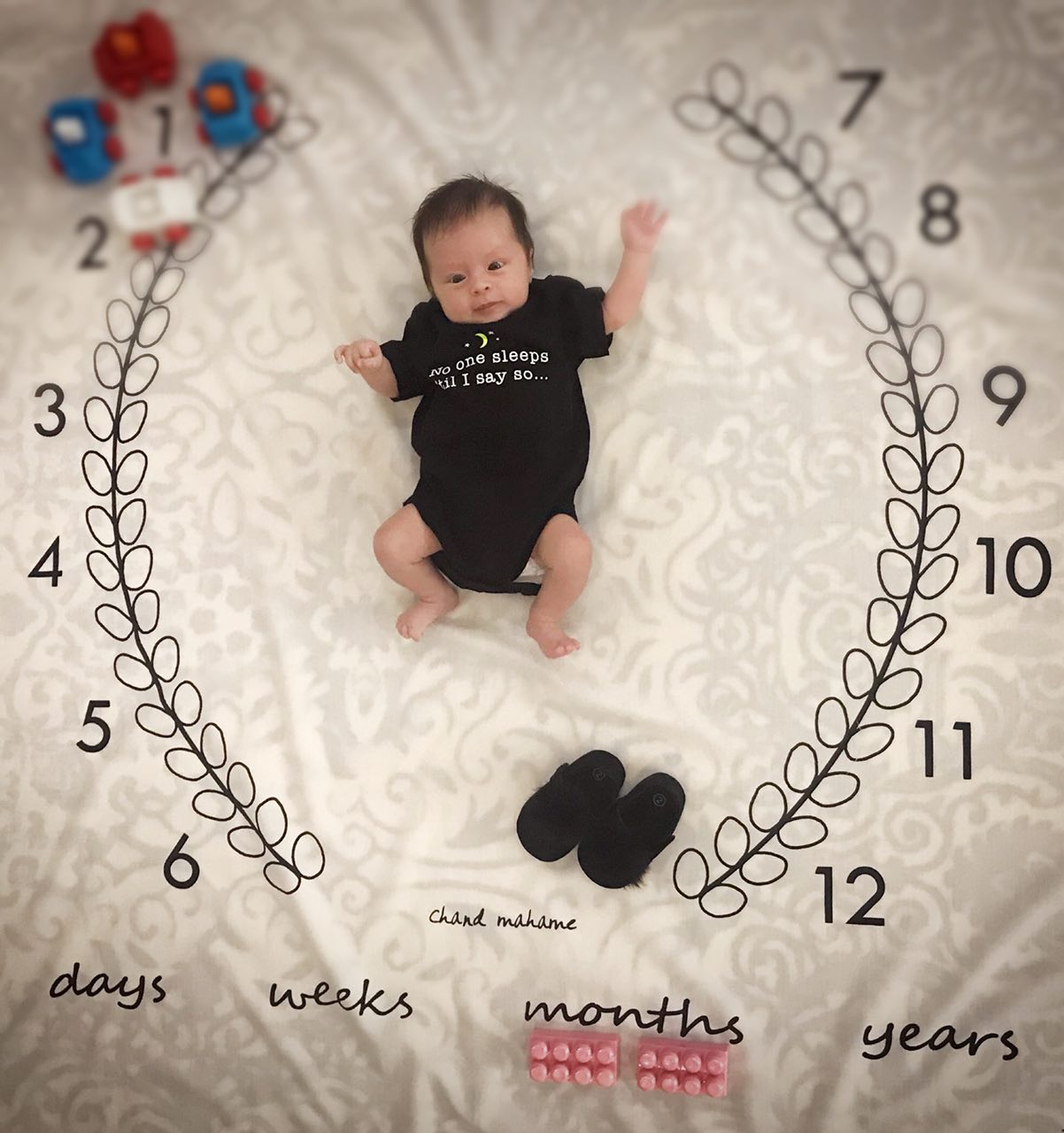 یک ماهگی نوزاد هیراد پورعسگری