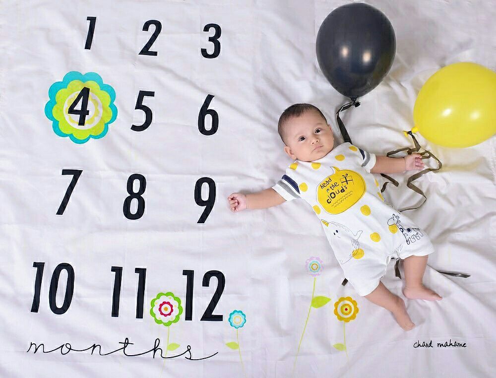 چهار ماهگی نوزاد هیراد پورعسگری