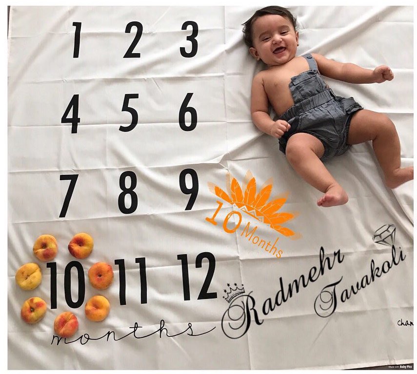 تم عکس پاییزی نوزاد هیراد پورعسگری