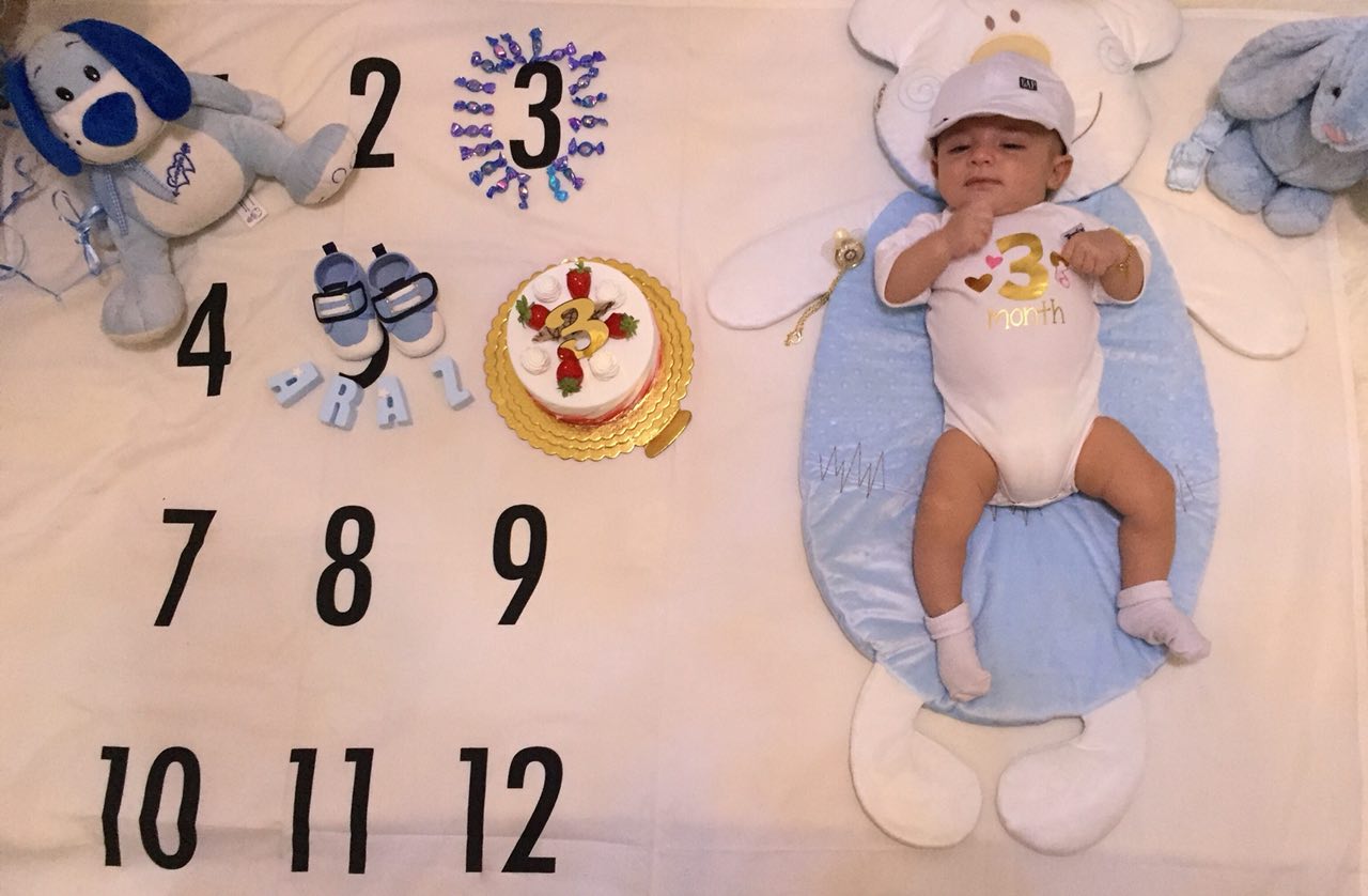 سه ماهگی نوزاد هیراد پورعسگری