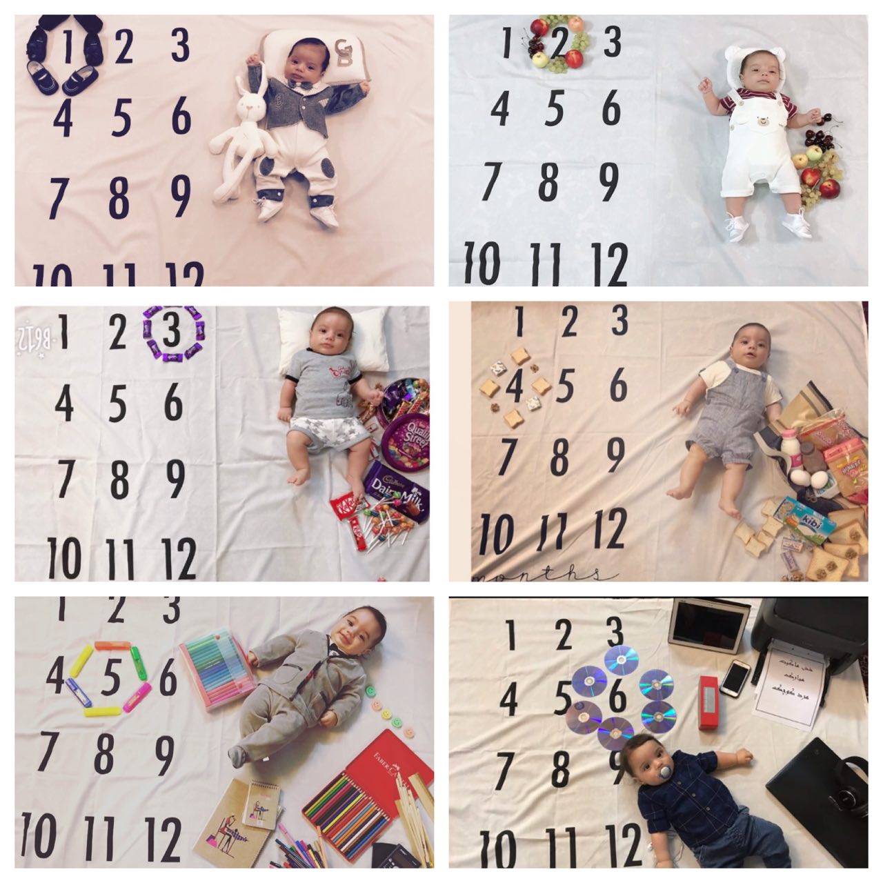 یک ماهگی نوزاد هیراد پورعسگری