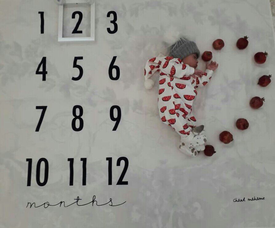 دو ماهگی نوزاد هیراد پورعسگری