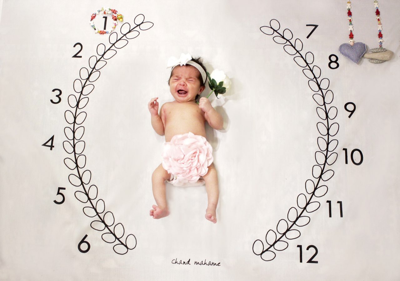 یک ماهگی نوزاد هیراد پورعسگری