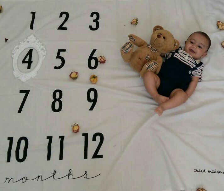 چهار ماهگی نوزاد هیراد پورعسگری