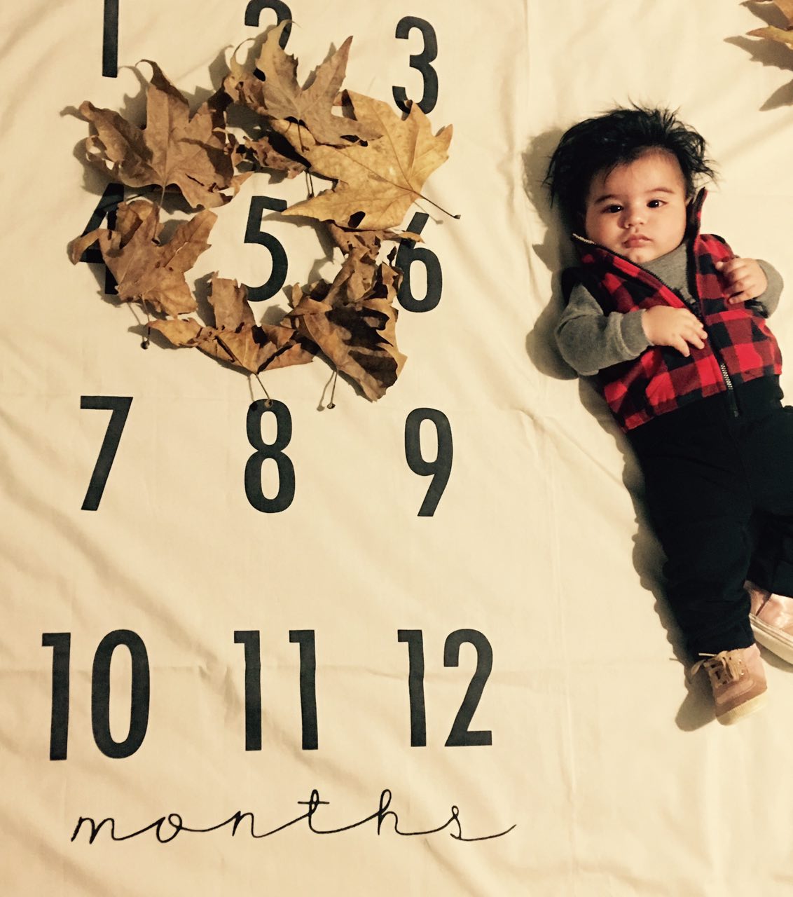 تم عکس پاییزی نوزاد هیراد پورعسگری