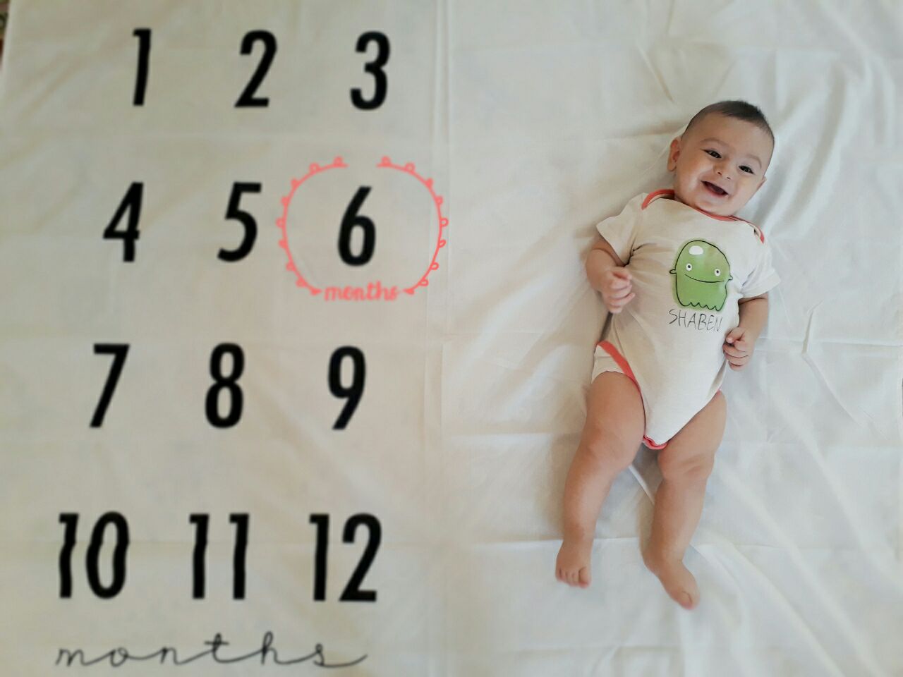 شش ماهگی نوزاد هیراد پورعسگری