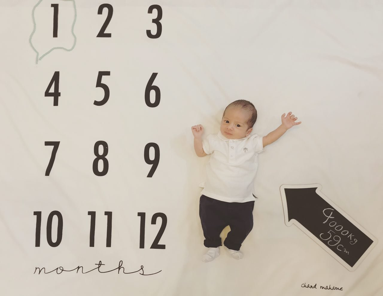 یک ماهگی نوزاد هیراد پورعسگری