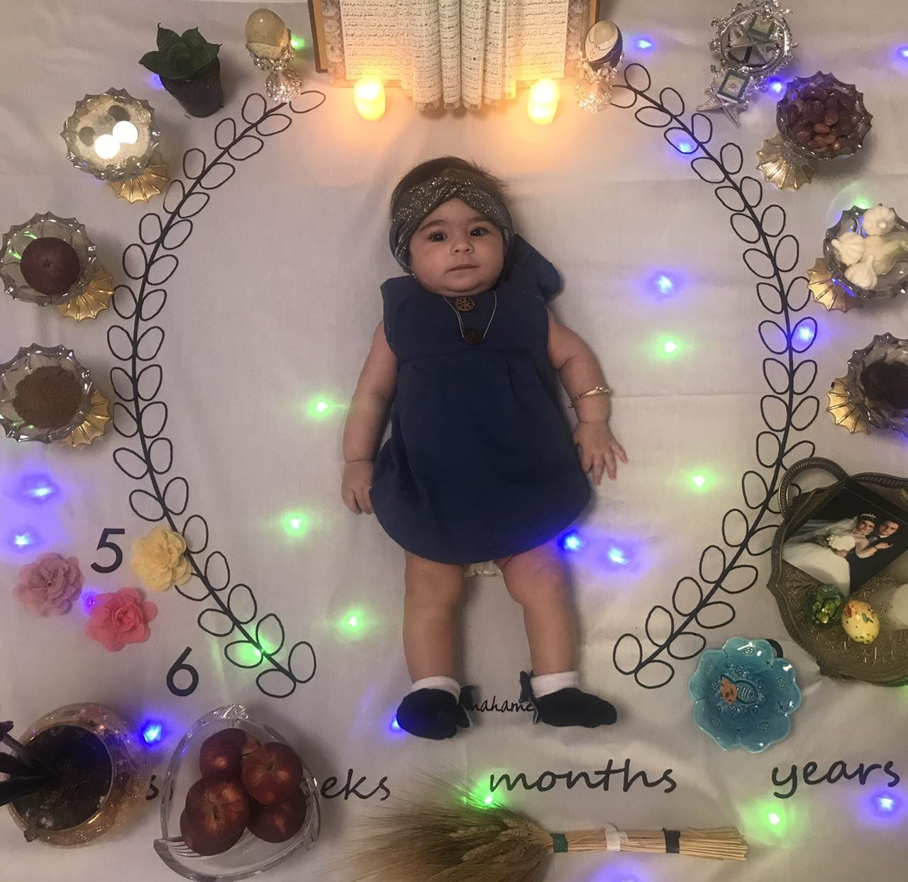 پنج ماهگی نوزاد هیراد پورعسگری