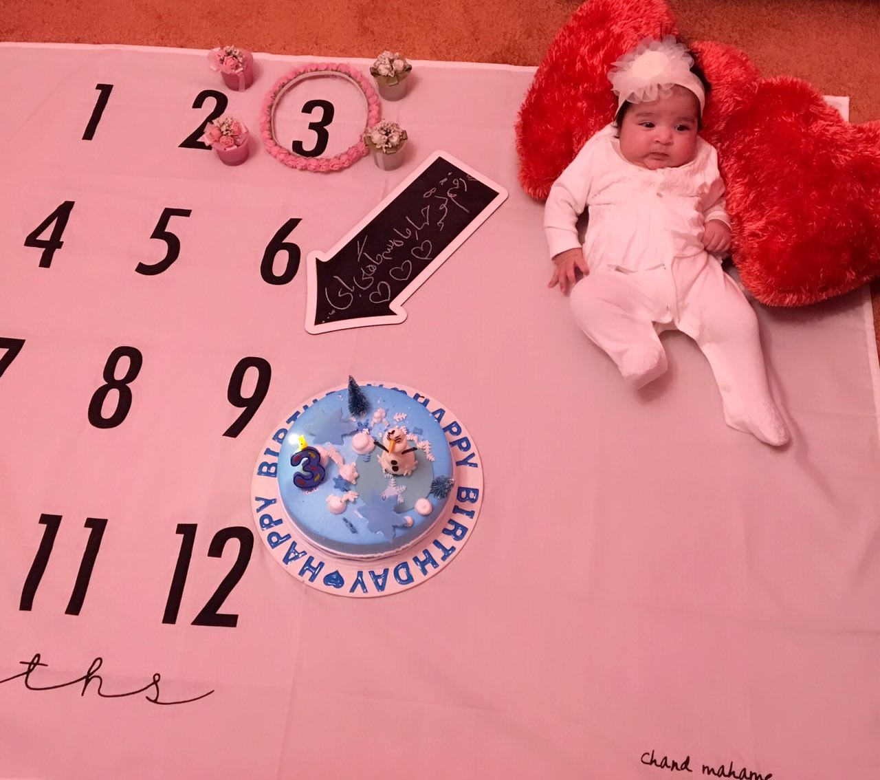 سه ماهگی نوزاد هیراد پورعسگری