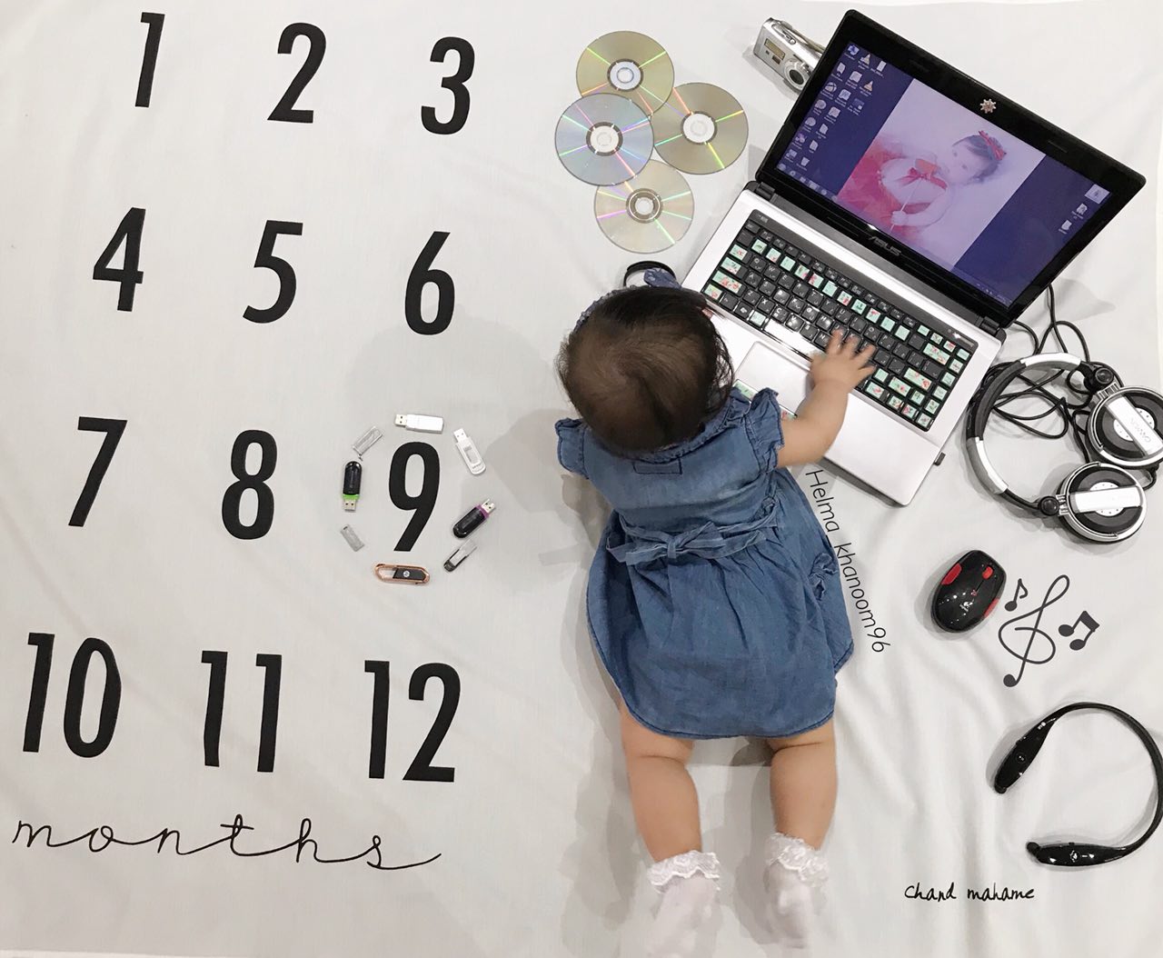 عکس کودک با تم شغلی هیراد پورعسگری