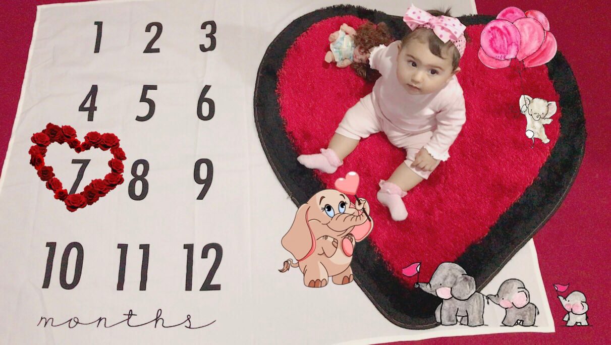 هفت ماهگی نوزاد هیراد پورعسگری