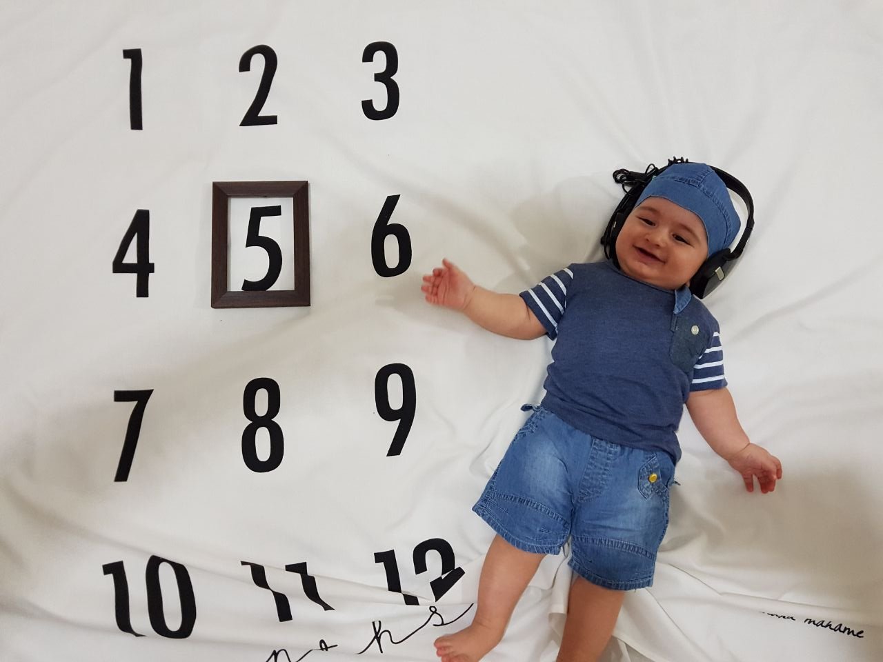 پنج ماهگی نوزاد هیراد پورعسگری