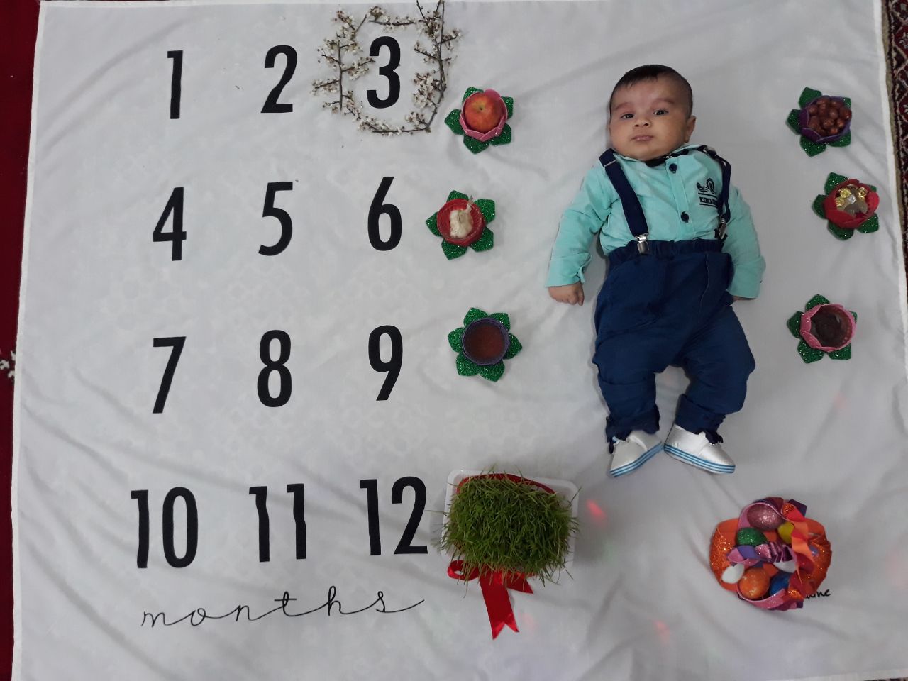 سه ماهگی نوزاد هیراد پورعسگری