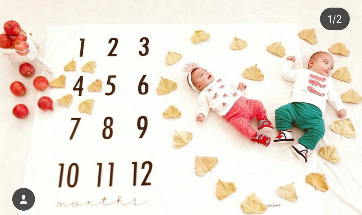 عکس نوزادان دوقلو هیراد پورعسگری