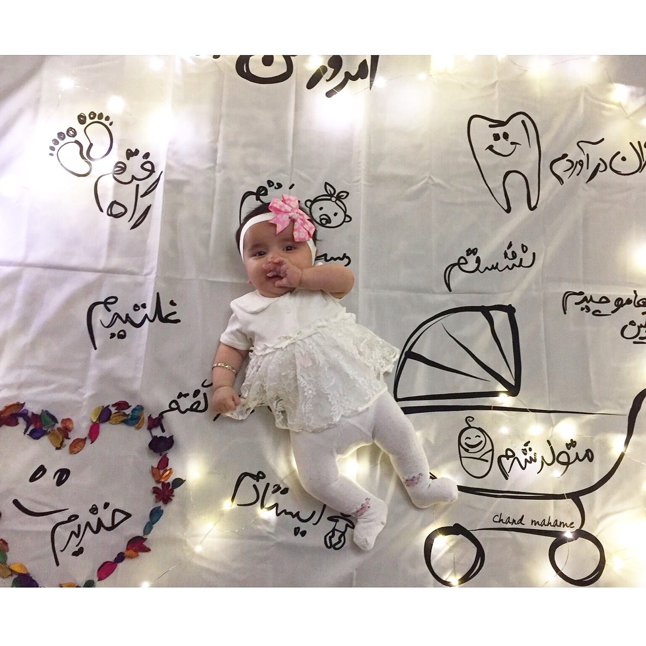 اولین خنده نوزاد هیراد پورعسگری