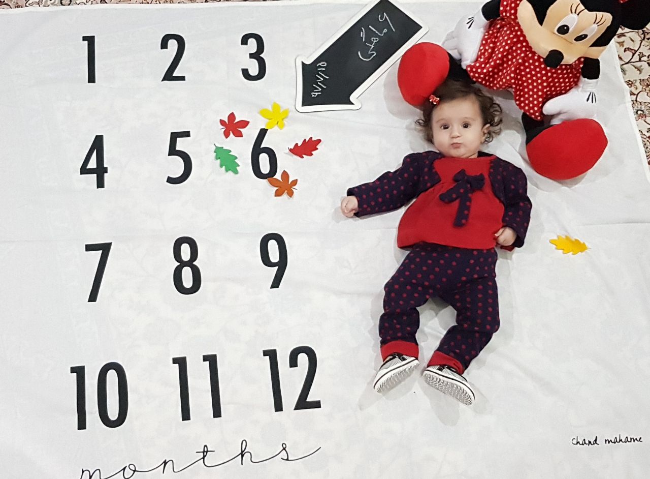 شش ماهگی نوزاد هیراد پورعسگری