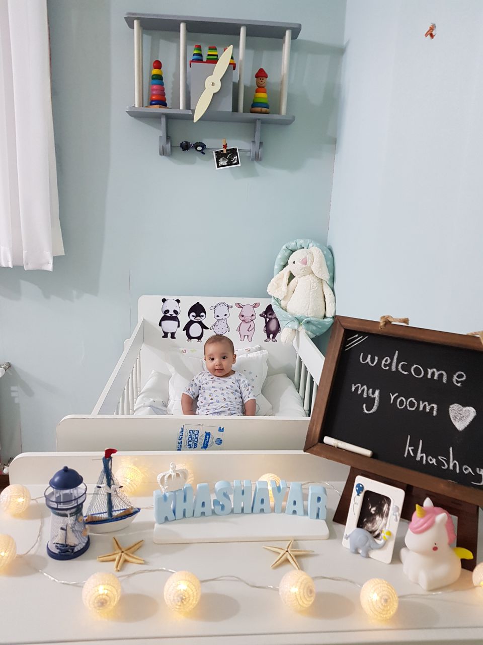 عکس نوزاد پسر هیراد پورعسگری